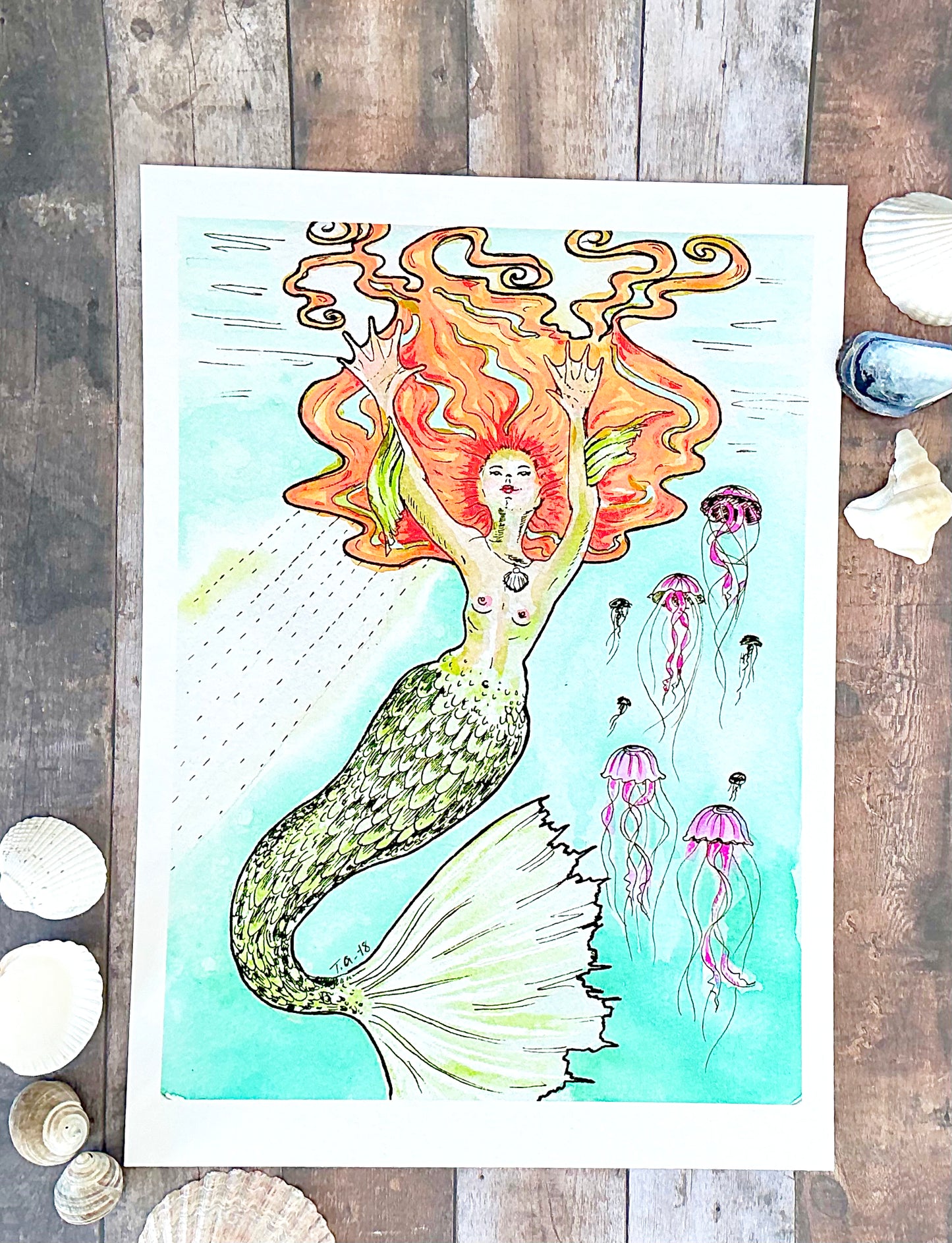 "Mermaid" poster