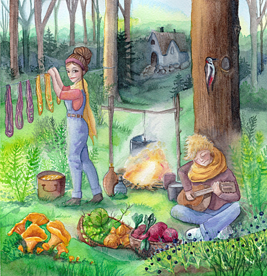 "Forest colours" kort